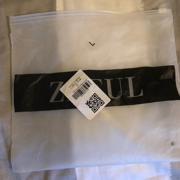 Army green ZAFUL bathing suit - Picture 3 of 3